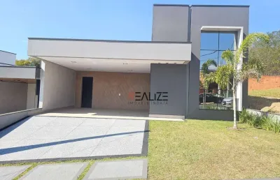 Casa térrea a venda em condomínio fechado em indaiatuba/sp - r$1.600.000