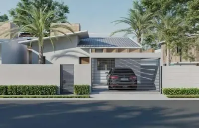 Vende-se casa a 700 metros da praia em itapoá-sc por apenas r$ 420.000,00