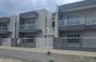 Sobrado à venda no balneário sai mirim, 350 metros do mar
