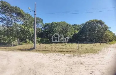 Terreno de esquina 700,00 m² a venda em itapoá - balneário rosa dos ventos