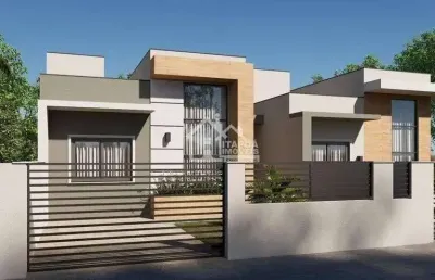 Casa nova no centro de itapoá com 3 dormitórios sendo 1 suíte