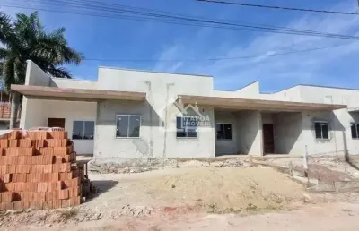 Casa nova em itapoá com 2 quartos sendo 1 suite - itapema do norte