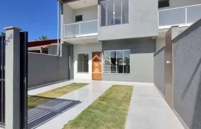 Sobrado triplex apenas 150 metros do mar em itapoá/sc.