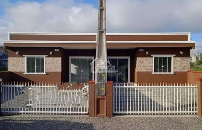 Casa 3 dormitórios (1 suíte) balneário volta ao mundo i em itapoá/sc.