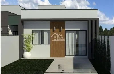 Casa localizada balneário paese apenas 700 metros do mar em itapoá/sc