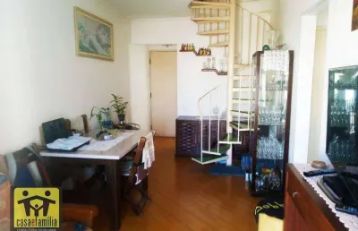 Cobertura duplex com 2 dormitórios à venda, 110 m² por r$ 750.000 - bosque da saúde - são paulo/sp
