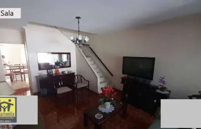 Sobrado com 3 dormitórios à venda, 138 m² por r$ 650.000,00 - vila moinho velho - são paulo/sp