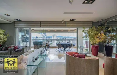 Apartamento com 4 dormitórios sendo 3 suítes  à venda, 206 m² por r$ 3.200.000 - vila romana - são paulo/sp