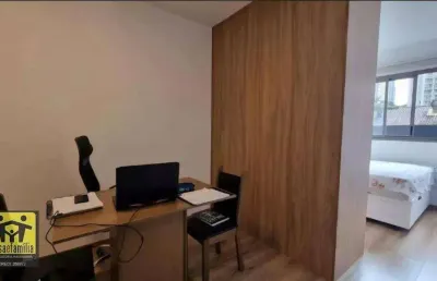 Studio  mobiliado com 1 dormitório à venda, 27 m² por r$ 360.000 - ipiranga - são paulo/sp