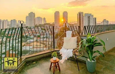 Cobertura com 3 dormitórios à venda, 309 m² por r$ 1.980.000,00 - ipiranga - são paulo/sp