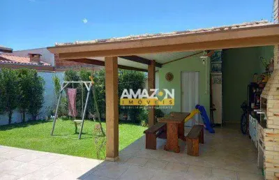 Casa com 3 dormitórios à venda, 153 m² por r$ 555.000,00 - terras de benvira - tremembé/sp
