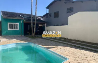 Casa com 1 dormitório à venda, 80 m² por r$ 380.000,00 - flor do vale - tremembé/sp