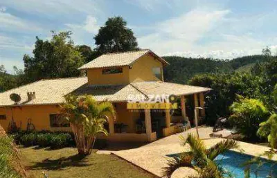 Chácara com 5 dormitórios à venda, 4200 m² por r$ 1.100.000,00 - taboão - taubaté/sp