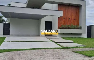 Casa com 3 dormitórios para alugar, 220 m² por r$ 10.540,00/mês - condomínio terras de san marco - taubaté/sp