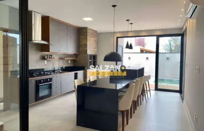 Casa com 3 dormitórios à venda, 180 m² por r$ 1.550.000,00 - condomínio residencial tecoara - taubaté/sp