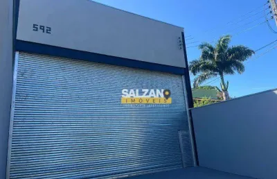Galpão para alugar, 336 m² por r$ 6.048,00/mês - jardim ana rosa - taubaté/sp