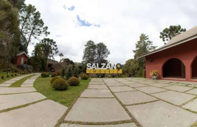 Casa com 9 dormitórios à venda, 647 m² por r$ 4.900.000,00 - vila inglesa - campos do jordão/sp