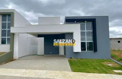 Casa com 3 dormitórios à venda, 140 m² por r$ 790.000,00 - residencial agata - taubaté/sp