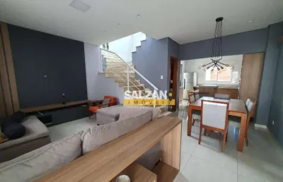 Sobrado com 3 dormitórios à venda, 119 m² por r$ 690.000,00 - condominio residencial contemporâneo club  - taubaté/sp