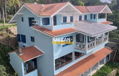 Casa com 5 dormitórios à venda, 420 m² por r$ 4.300.000,00 - toninhas - ubatuba/sp