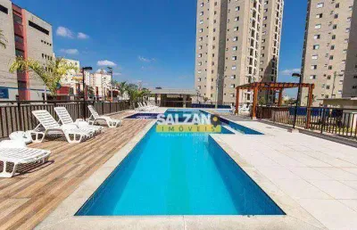 Apartamento com 3 dormitórios à venda, 63 m² por r$ 385.000,00 - patio home resort - taubaté/sp