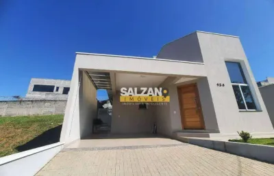Casa com 3 dormitórios à venda, 138 m² por r$ 870.000 - condomínio cataguá way norte - taubaté/sp