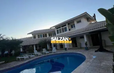 Sobrado com 4 dormitórios, 600 m² - venda por r$ 3.000.000,00 ou aluguel por r$ 14.604,00/mês - taubaté village - taubaté/sp