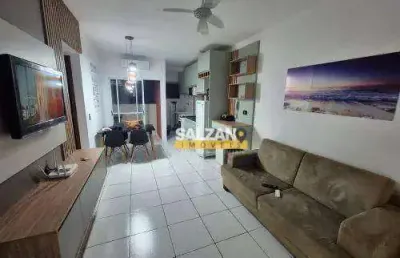 Apartamento com 2 dormitórios à venda, 60 m² por r$ 450.000 - ipiranguinha - ubatuba/sp