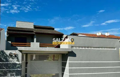 Sobrado com 3 dormitórios à venda, 230 m² por r$ 590.000 - residencial estoril - taubaté/sp