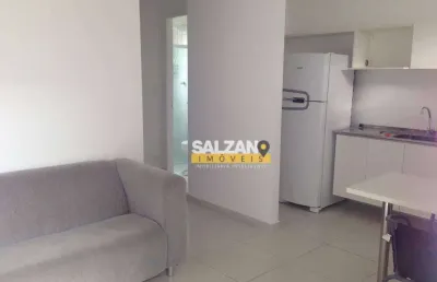 Kitnet com 1 dormitório para alugar, 27 m² por r$ 1.800,00/mês - barranco - taubaté/sp