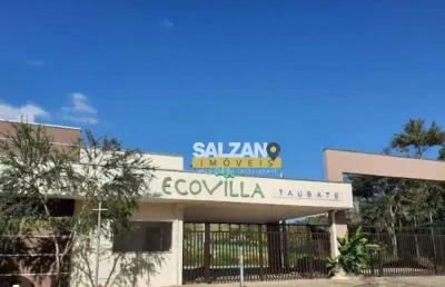 Terreno à venda, 312 m² por r$ 140.000,00 - ecovilla taubaté - taubaté/sp