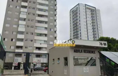 Apartamento com 2 dormitórios à venda, 76 m² por r$ 480.000 - edifício áquila residence - taubaté/sp