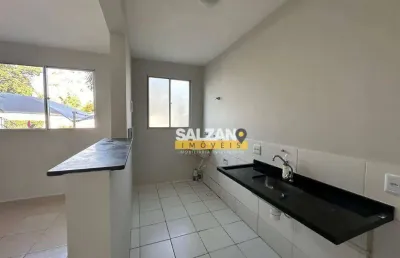 Apartamento com 2 dormitórios à venda, 45 m² por r$ 180.200 - condomínio tibet - taubaté/sp