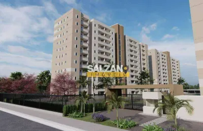 Apartamento com 2 dormitórios à venda, 49 m² por r$ 212.000,00 - jardim gurilândia - taubaté/sp