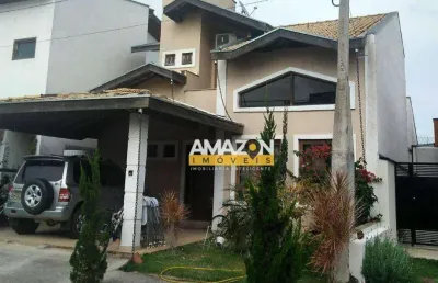 Sobrado com 3 dormitórios à venda, 200 m² por r$ 850.000,00 - condomínio jardim oásis - taubaté/sp