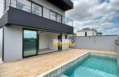 Sobrado com 3 dormitórios à venda, 255 m² por r$ 1.350.000,00 - condomínio cataguá way sul - taubaté/sp