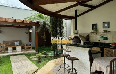Sobrado com 3 dormitórios para alugar, 170 m² por r$ 10.000,00/mês - residencial fortaleza - taubaté/sp