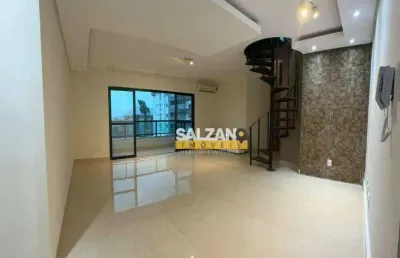 Cobertura com 3 dormitórios à venda, 169 m² por r$ 900.000,00 - centro - ubatuba/sp