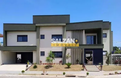 Sobrado com 4 dormitórios à venda, 280 m² por r$ 2.290.000,00 - residencial malibu - caçapava/sp