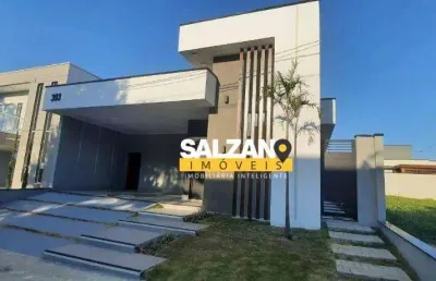 Casa com 4 dormitórios à venda, 185 m² por r$ 1.350.000,00 - condomínio ouro ville - taubaté/sp