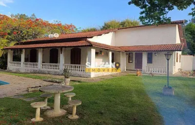 Casa com 5 dormitórios, 285 m² - venda por r$ 3.500.000,00 ou aluguel por r$ 7.500,00/mês - chácaras cataguá - taubaté/sp
