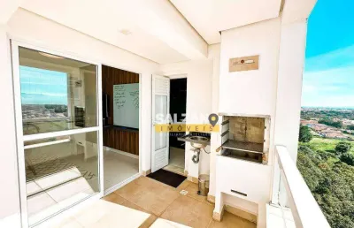 Cobertura com 3 dormitórios, 200 m² - venda por r$ 1.100.000,00 ou aluguel por r$ 6.700,00/mês - condomínio gran village - taubaté/sp