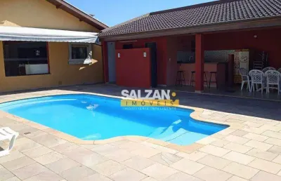 Chácara com 5 dormitórios à venda, 1740 m² por r$ 1.300.000,00 - cidade jardim - taubaté/sp