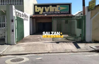 Galpão para alugar, 150 m² por r$ 3.000,00/mês - jardim maria augusta - taubaté/sp