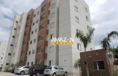 Apartamento com 2 dormitórios à venda, 64 m² por r$ 275.000,00 - parque são luís - taubaté/sp