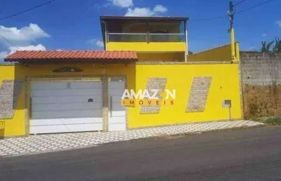 Sobrado com 5 dormitórios à venda, 480 m² por r$ 700.000 - chácaras silvestre - taubaté/sp