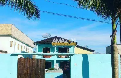Sobrado com 3 dormitórios à venda, 155 m² por r$ 500.000,00 - praia do sapê - ubatuba/sp