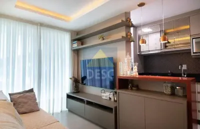 Apartamento mobiliado à venda no bay side residence em camboriú