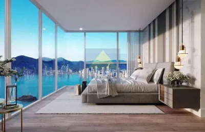 Apartamento frente mar andar alto à venda no boreal tower em balneário camboriú