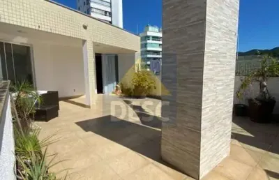 Cobertura para locação anual no edifício dom leonardo em balneário camboriú